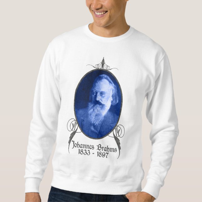 Johannes Brahms Lång Ärmad Tröja (Framsida)