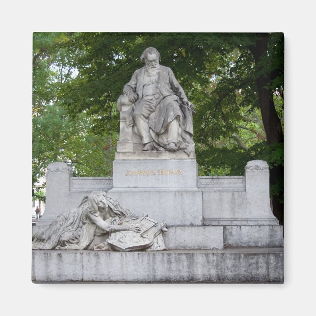 Johannes Brahms Magnet (Framsidan)