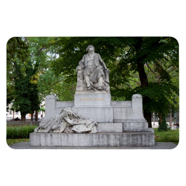 Johannes Brahms Magnet (Horisontell)