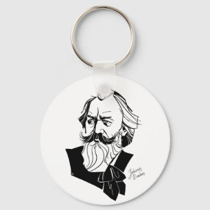 Johannes Brahms Nyckelring