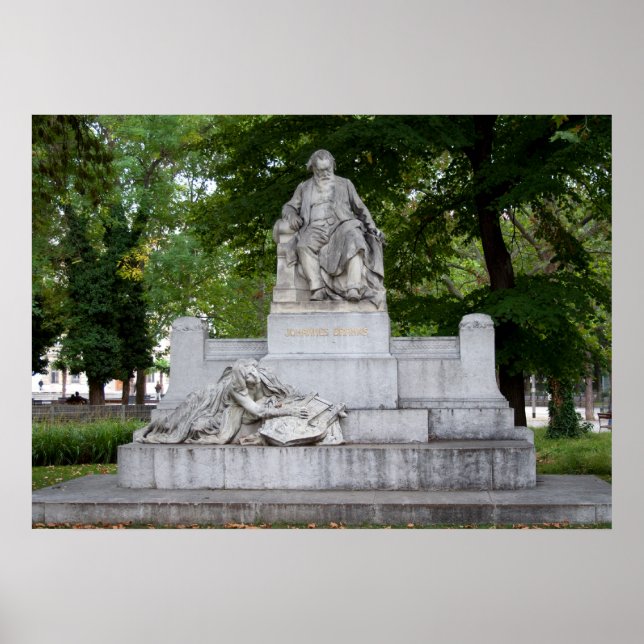 Johannes Brahms Poster (Framsidan)