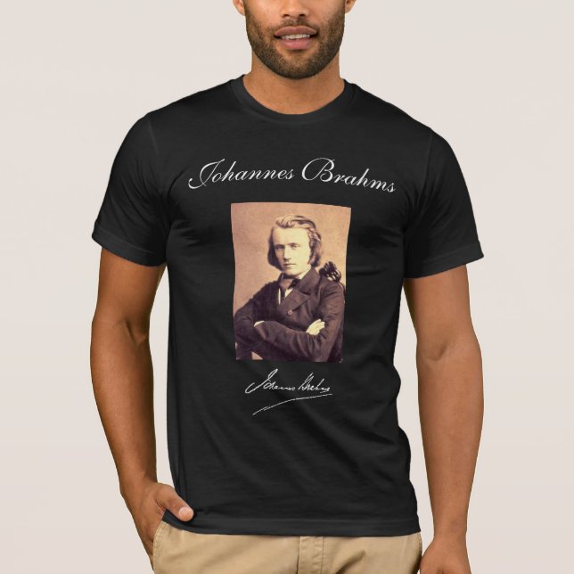 JOHANNES BRAHMS T-SHIRT (Framsida)