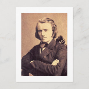 Johannes Brahms Vykort