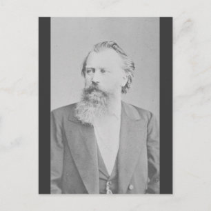 Johannes Brahms Vykort