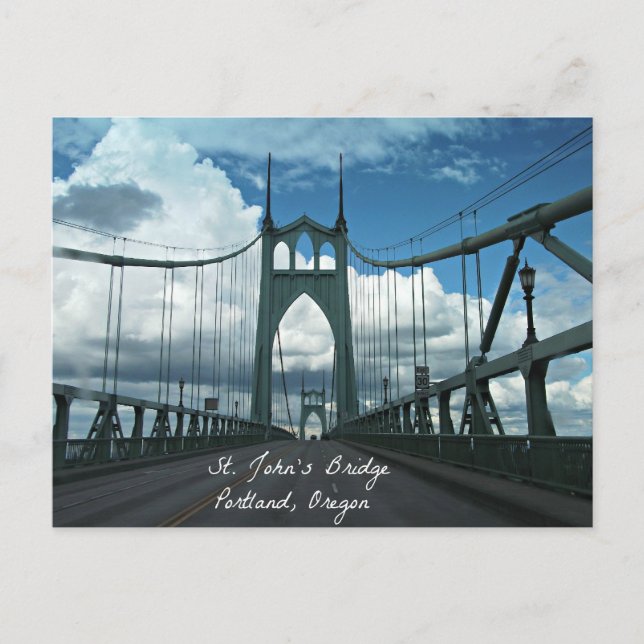 Johannes Bridge, Portland, Oregon Vykort (Framsida)
