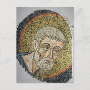 Johannes döparen: Fragment av en mosaik Vykort
