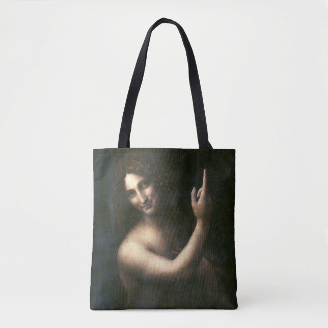 Johannes Döparen, Leonardo da Vinci Tygkasse (Framsida)