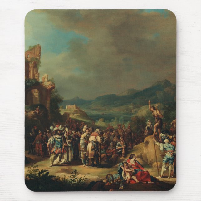 Johannes döparen predikar av Bartholomeus Musmatta (Framsidan)