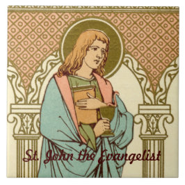 Johannes Evangelist (RLS 07) Kakelplatta