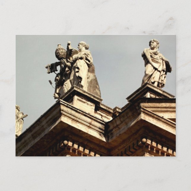 Johannes Laterans Papal Archbasilica Vykort (Framsida)