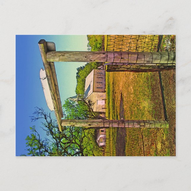 Johannes Lutheran Church, Crabapple, TX Vykort (Framsida)