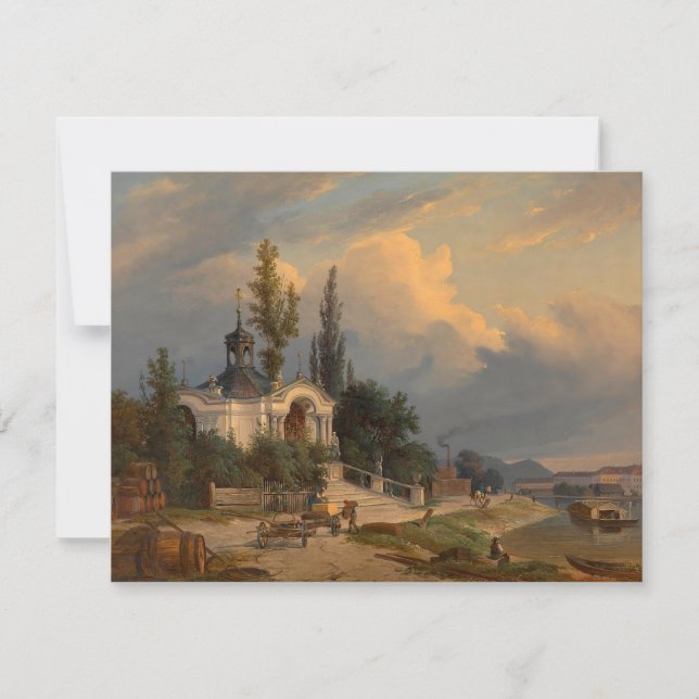 Johannes Nepomuk-chapel på Schanzel (Framsida)