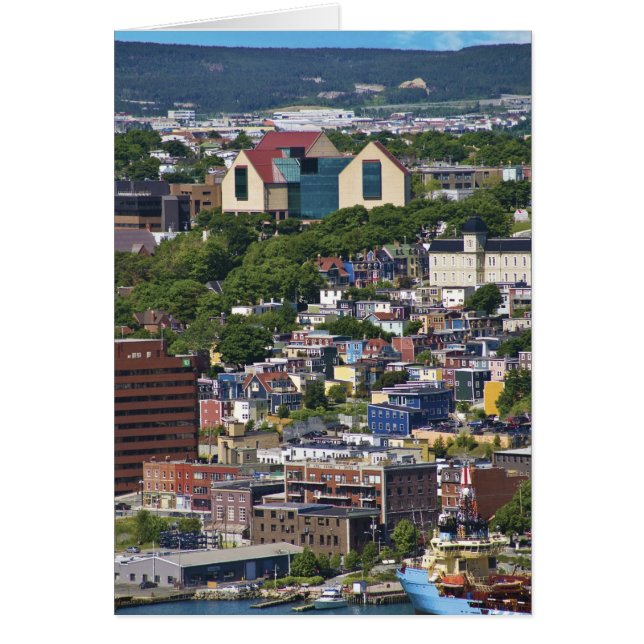 Johannes, Newfoundland, Kanada, Hälsningskort (Framsidan)