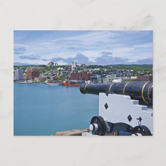 Johannes, Newfoundland, Kanada, vattenfronten Vykort (Framsida)