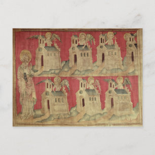 Johannes och Asiens sju kyrkor Vykort