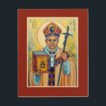 Johannes Paulus den Underbara (påve JP2) Icon Plaq Trätavla<br><div class="desc">Den här skrivbordsplaken har en bild av Underbaren, Johannes Paulus. Saint Johannes Paulus II tjänstgjorde i den katolska kyrkan som Pontiff från 1978 till hans död 2005. Hans beskyddare omfattar Polen, familjer och unga katoliker. Hans festdag firas den 22 oktober. Trämatalet ger en autenticitet åt symbolen och är redo för...</div>