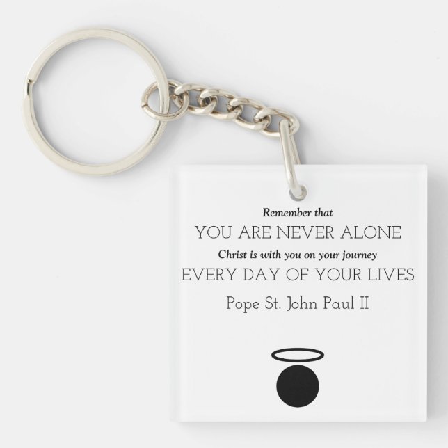 Johannes Paulus II Keychain (Framsidan)