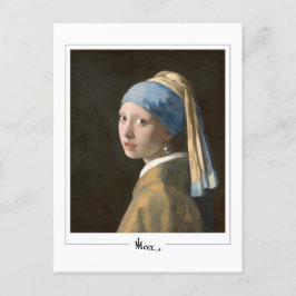 Johannes Vermeer #13 - Konst Vykort