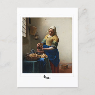 Johannes Vermeer #2 - Fin konst Vykort