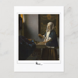 Johannes Vermeer #37 - Konst Vykort