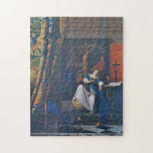 Johannes Vermeer - allegori av tropussel Pussel