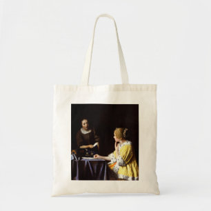 Johannes Vermeer - Älskarinna och Maid Tygkasse