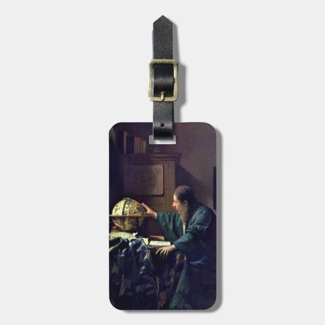 Johannes Vermeer - Astronomer Bagagebricka (Vertikal Framsida)