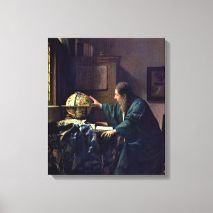 Johannes Vermeer - Astronomer Canvastryck