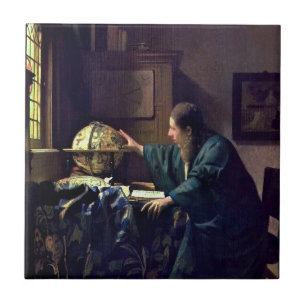 Johannes Vermeer - Astronomer Kakelplatta