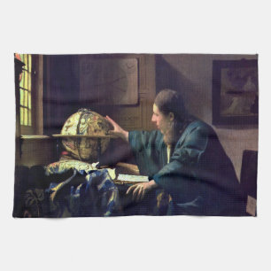 Johannes Vermeer - Astronomer Kökshandduk