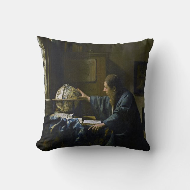 Johannes Vermeer - Astronomer Kudde (Framsida)