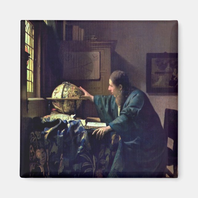 Johannes Vermeer - Astronomer Magnet (Framsidan)