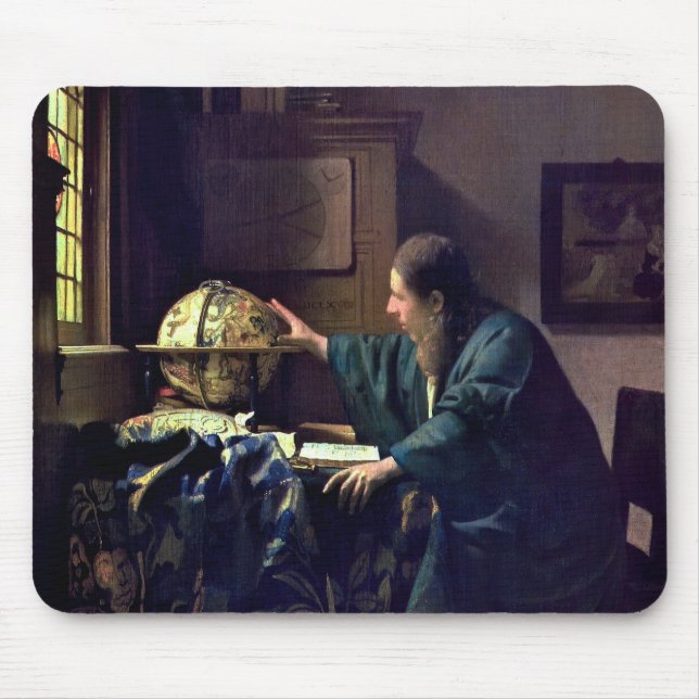 Johannes Vermeer - Astronomer Musmatta (Framsidan)
