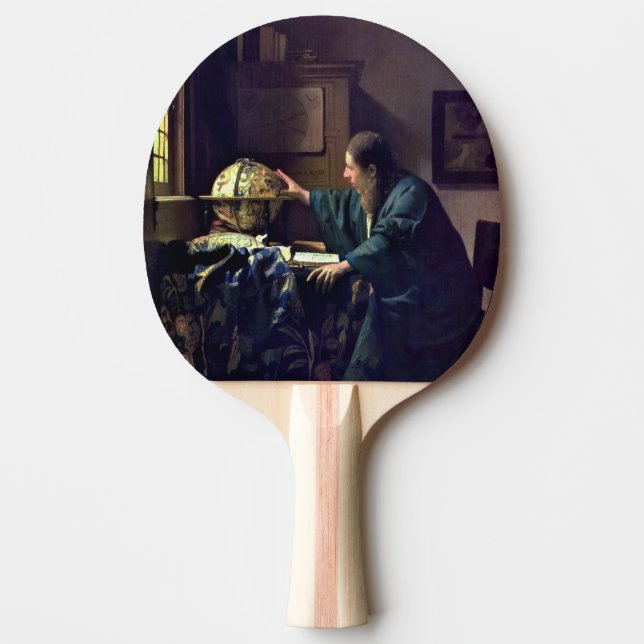 Johannes Vermeer - Astronomer Pingisracket (Framsidan)