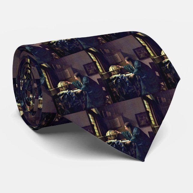 Johannes Vermeer - Astronomer Slips (Rullad)