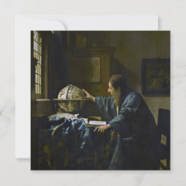Johannes Vermeer - Astronomer Tack Kort