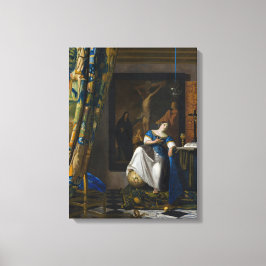 Johannes Vermeer - Faith Allegory Canvastryck