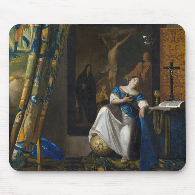 Johannes Vermeer - Faith Allegory Musmatta (Framsidan)