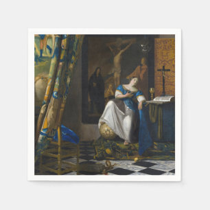 Johannes Vermeer - Faith Allegory Pappersservett