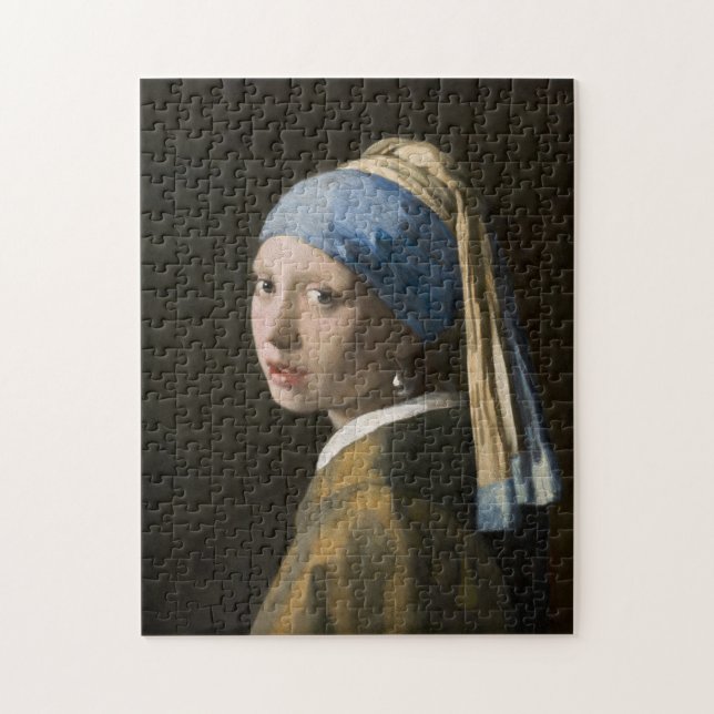 Johannes Vermeer, flicka med en Pearl Earring Pussel (Vertikal)