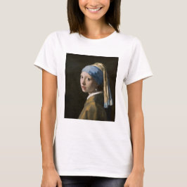 Johannes Vermeer, flicka med en Pearl Earring T Shirt