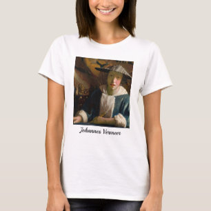 Johannes Vermeer - Flickan med en Flute T Shirt