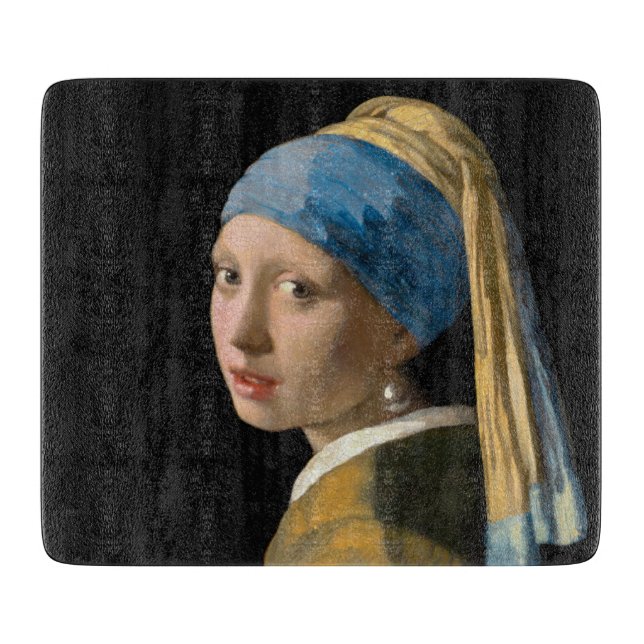 Johannes Vermeer - Flickan med en Pearl Earring (Framsidan)