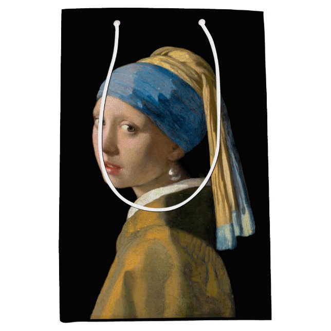 Johannes Vermeer - Flickan med en Pearl Earring (Framsidan)