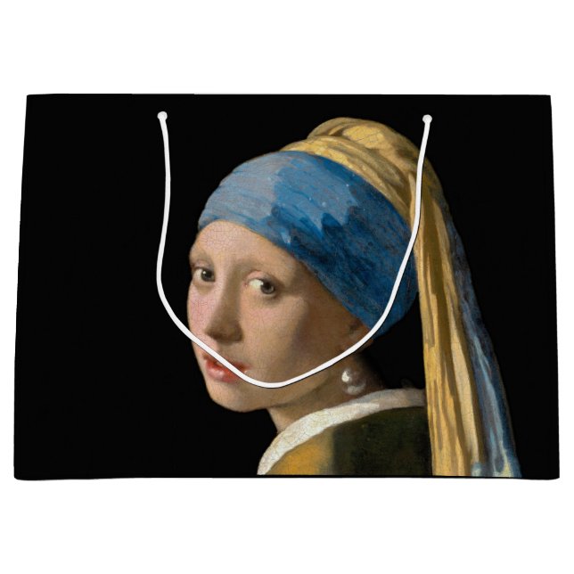 Johannes Vermeer - Flickan med en Pearl Earring (Framsidan)