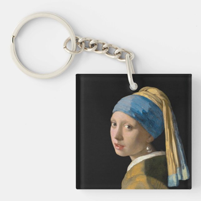 Johannes Vermeer - Flickan med en Pearl Earring (Framsidan)