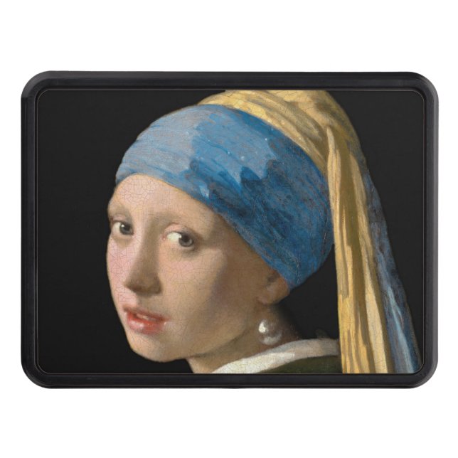 Johannes Vermeer - Flickan med en Pearl Earring Dragkroksskydd (Framsidan)