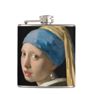 Johannes Vermeer - Flickan med en Pearl Earring Fickplunta