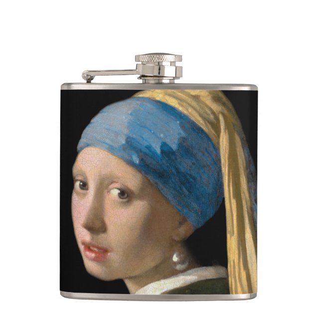 Johannes Vermeer - Flickan med en Pearl Earring Fickplunta (Framsidan)