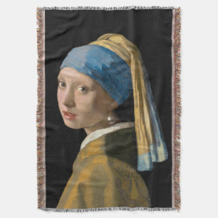 Johannes Vermeer - Flickan med en Pearl Earring Filt